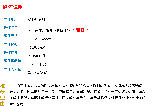 点亮城市地标，传递品牌力量——长春市同志街四分局楼体户外广告牌公关活动组织策划方案